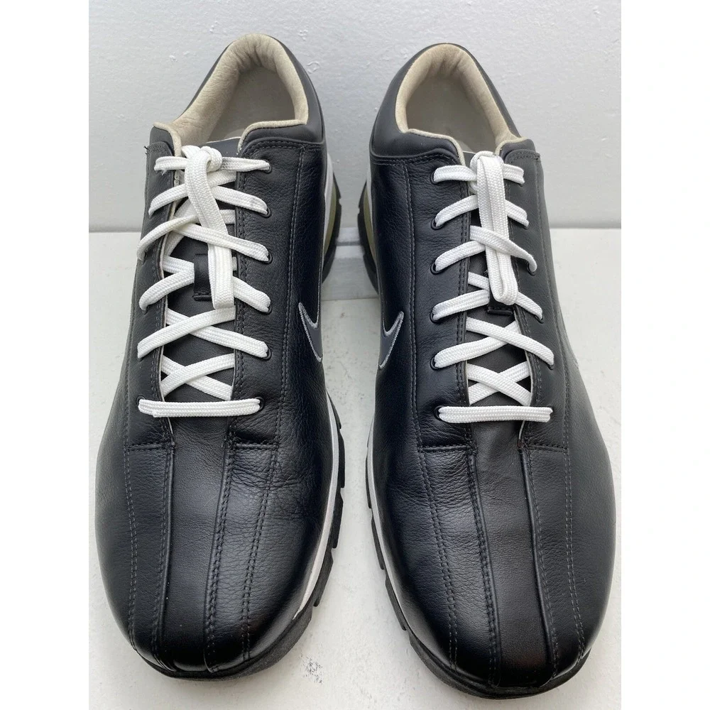 Nike Golf SP-5 Mens Sport Performance Black White Golf Shoes 10.5 307414